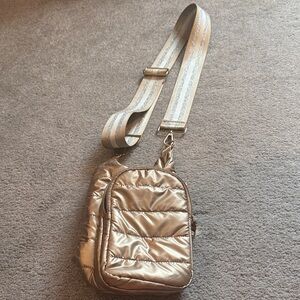 Wanderfull gold crossbody Bag